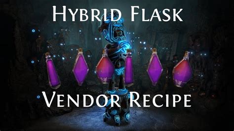 poe hybrid flask recipe|poe vendor recipes exalted shard.